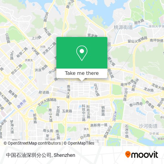 中国石油深圳分公司 map