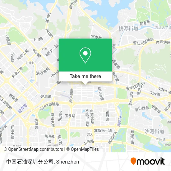 中国石油深圳分公司 map
