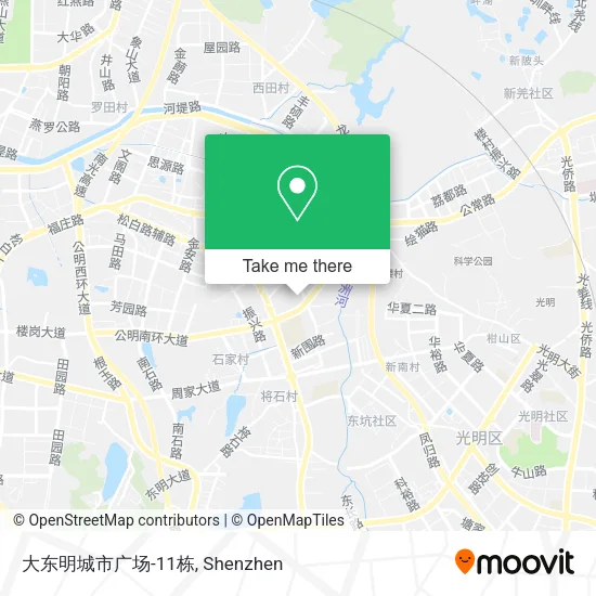 大东明城市广场-11栋 map