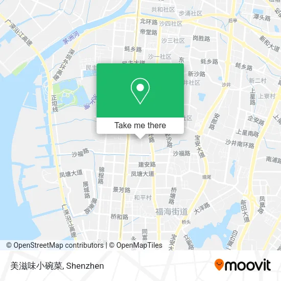 美滋味小碗菜 map