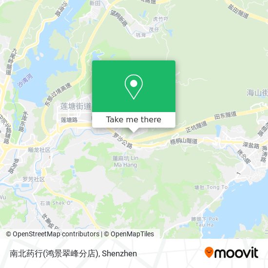 南北药行(鸿景翠峰分店) map