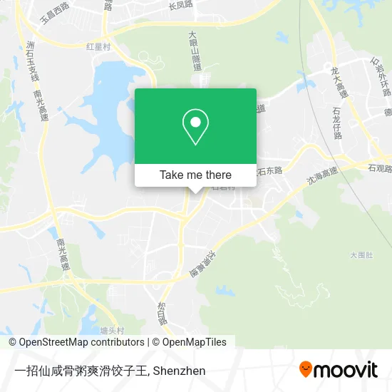 一招仙咸骨粥爽滑饺子王 map