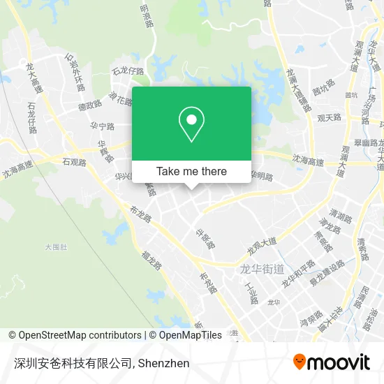 深圳安爸科技有限公司 map
