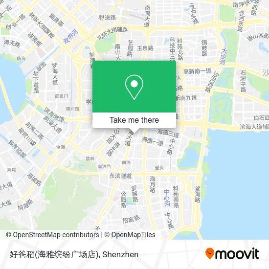 好爸稻(海雅缤纷广场店) map