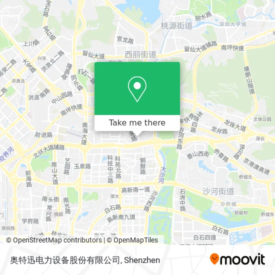 奥特迅电力设备股份有限公司 map