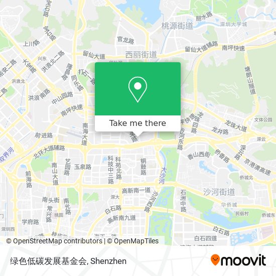 绿色低碳发展基金会 map