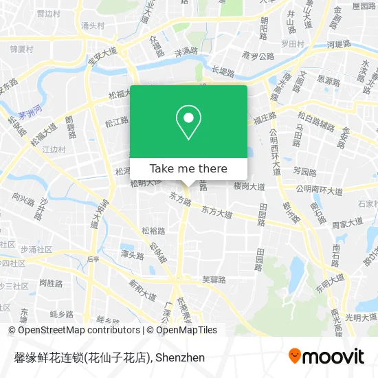 馨缘鲜花连锁(花仙子花店) map