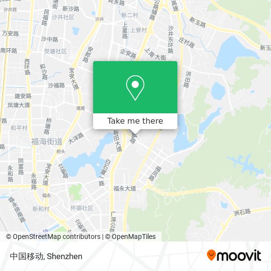 中国移动 map