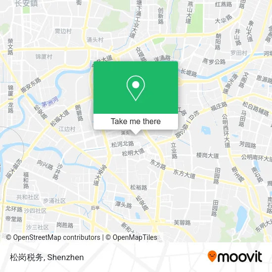 松岗税务 map