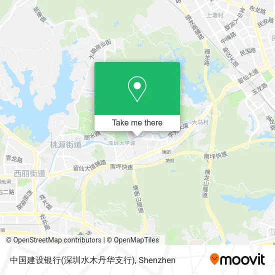 中国建设银行(深圳水木丹华支行) map