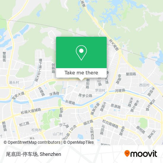 尾底田-停车场 map