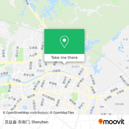 昊益鑫-东南门 map