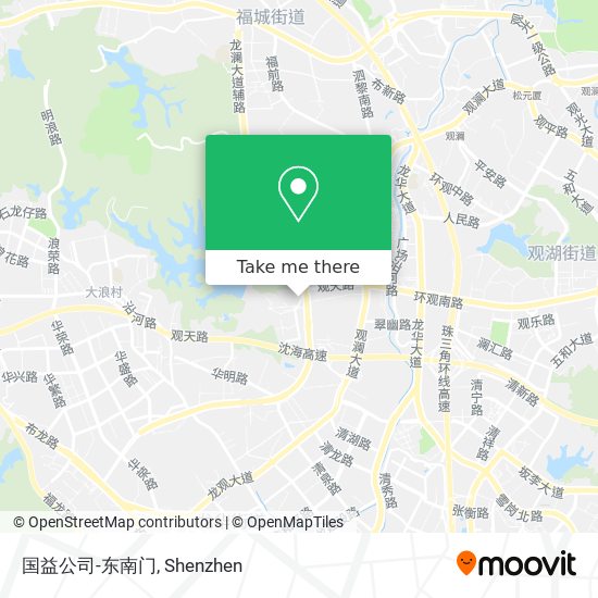 国益公司-东南门 map