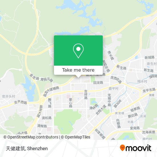 天健建筑 map