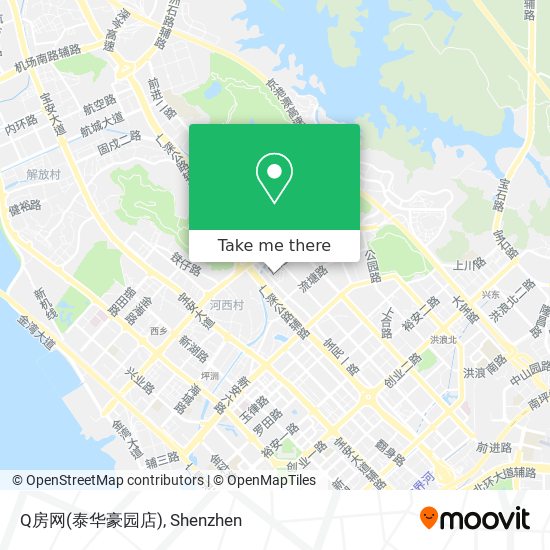 Q房网(泰华豪园店) map