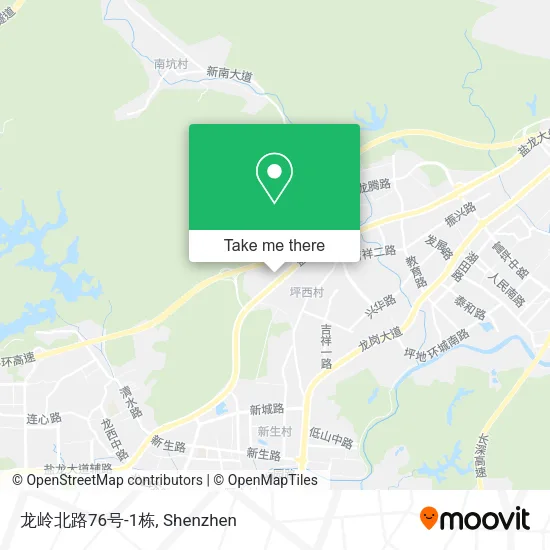 龙岭北路76号-1栋 map