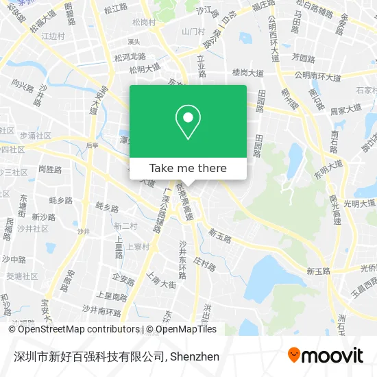 深圳市新好百强科技有限公司 map