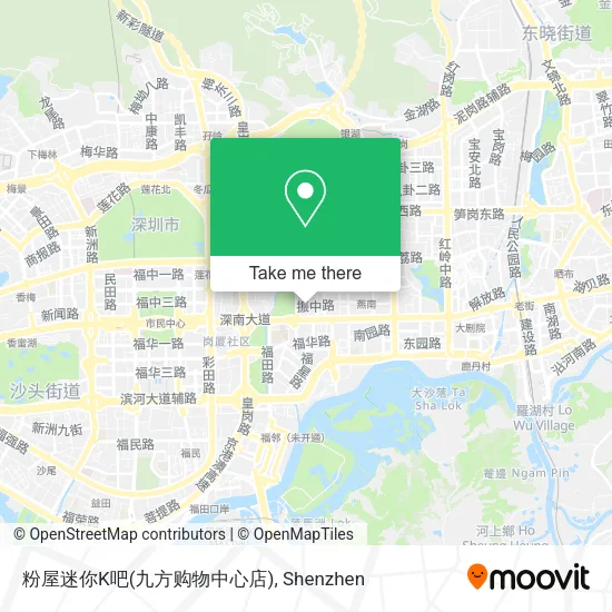 粉屋迷你K吧(九方购物中心店) map