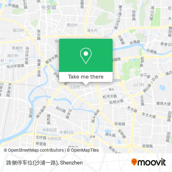 路侧停车位(沙浦一路) map