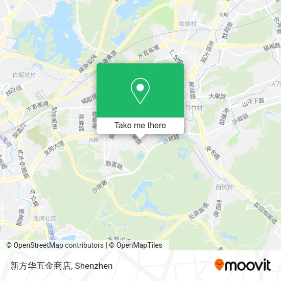 新方华五金商店 map