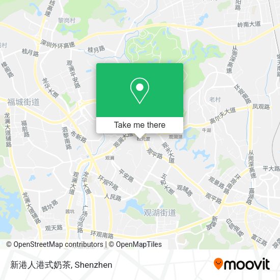 新港人港式奶茶 map