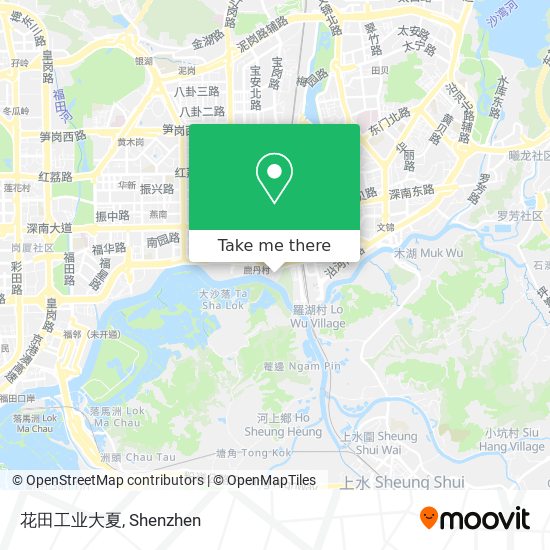 花田工业大夏 map