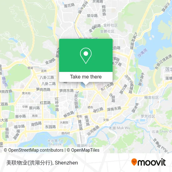 美联物业(洪湖分行) map