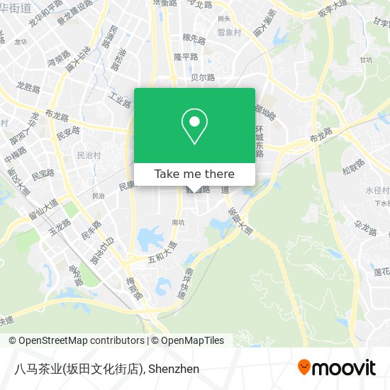 八马茶业(坂田文化街店) map