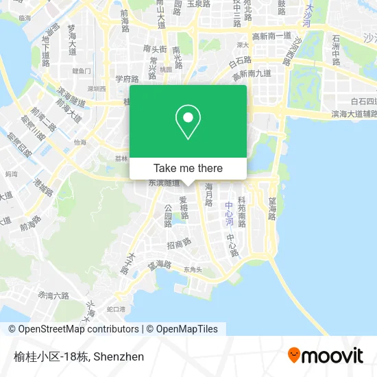 榆桂小区-18栋 map