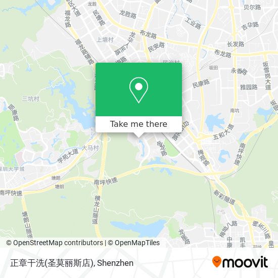 正章干洗(圣莫丽斯店) map