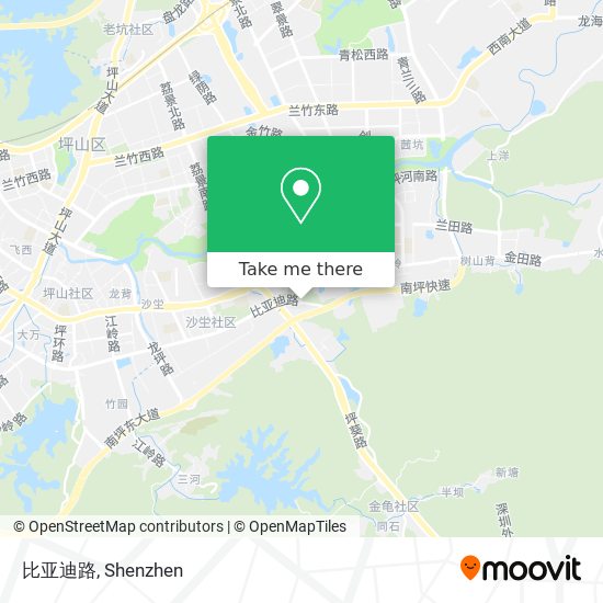 比亚迪路 map