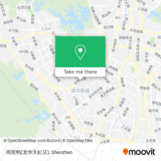 周黑鸭(龙华天虹店) map