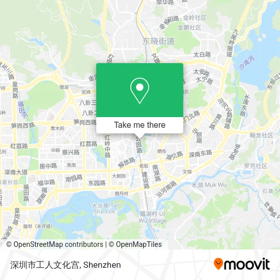深圳市工人文化宫 map