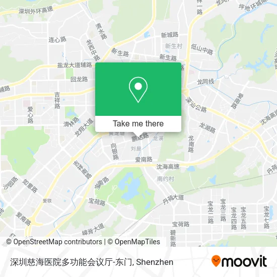 深圳慈海医院多功能会议厅-东门 map
