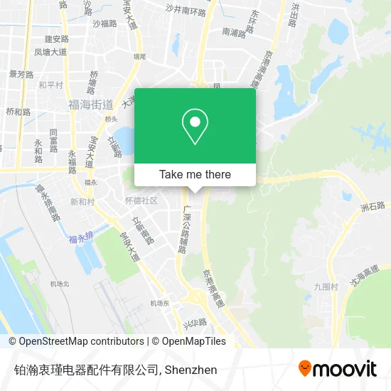 铂瀚衷瑾电器配件有限公司 map