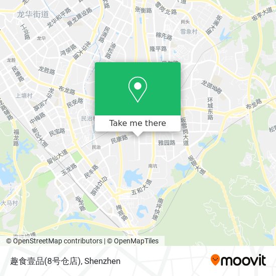 趣食壹品(8号仓店) map