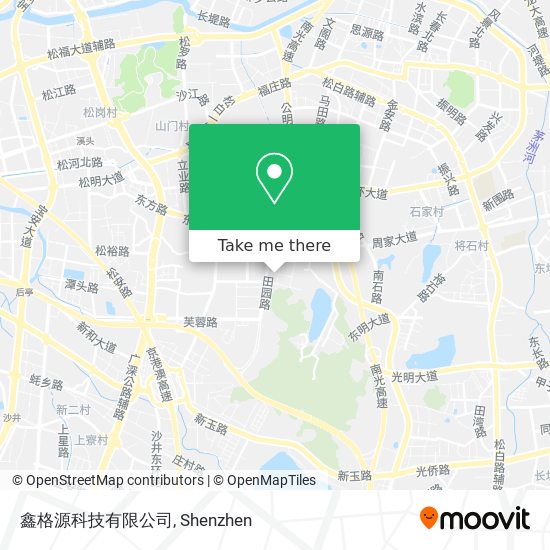 鑫格源科技有限公司 map