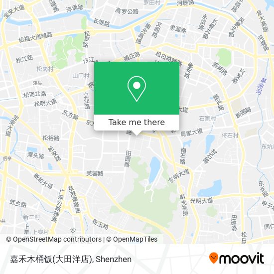 嘉禾木桶饭(大田洋店) map