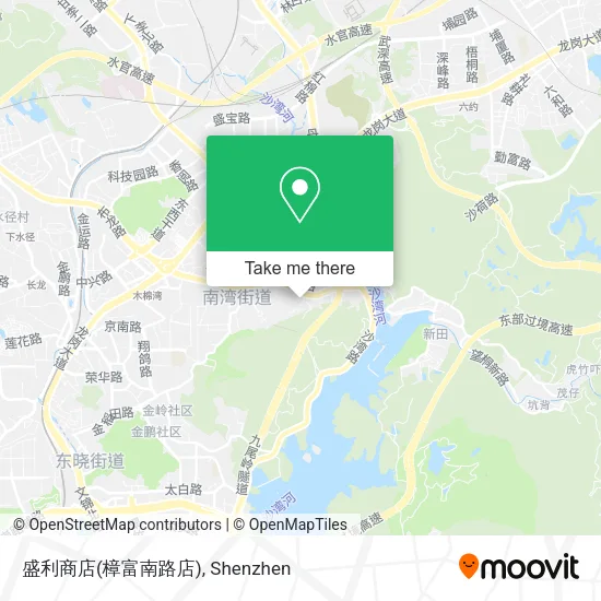 盛利商店(樟富南路店) map