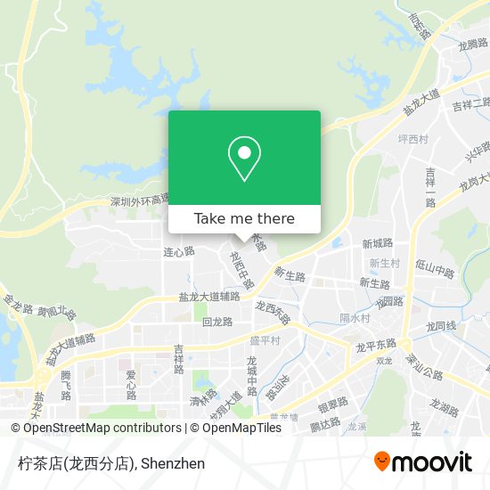 柠茶店(龙西分店) map