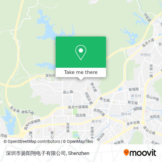 深圳市扬阳翔电子有限公司 map