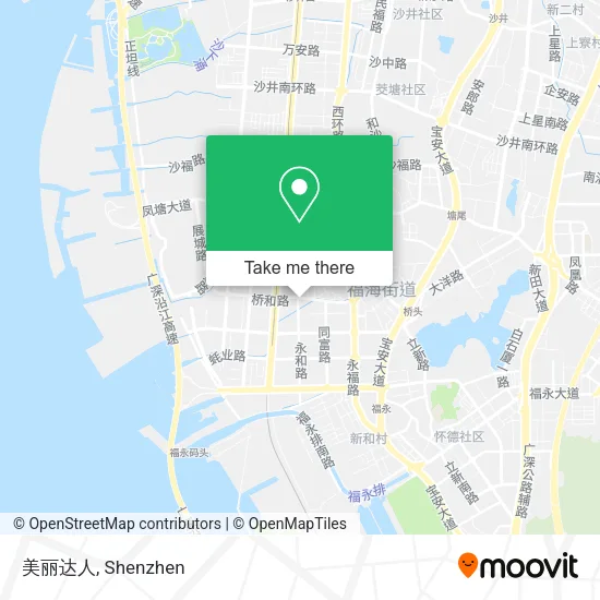 美丽达人 map