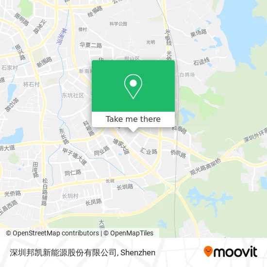 深圳邦凯新能源股份有限公司 map