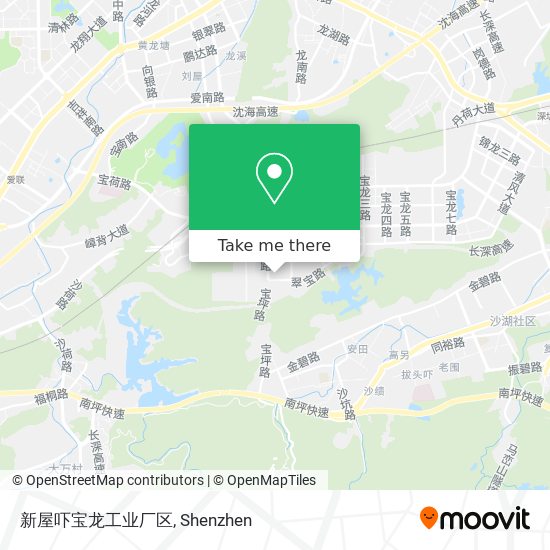 新屋吓宝龙工业厂区 map