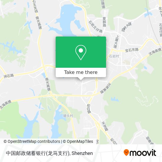 中国邮政储蓄银行(龙马支行) map
