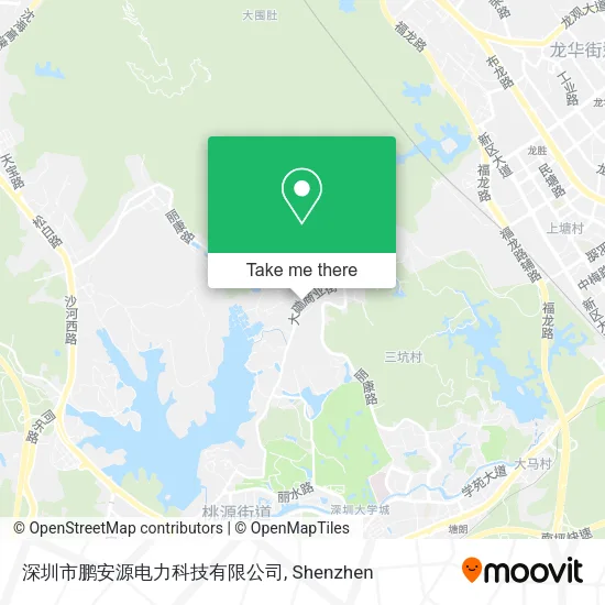 深圳市鹏安源电力科技有限公司 map