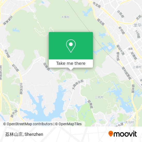 荔林山庄 map