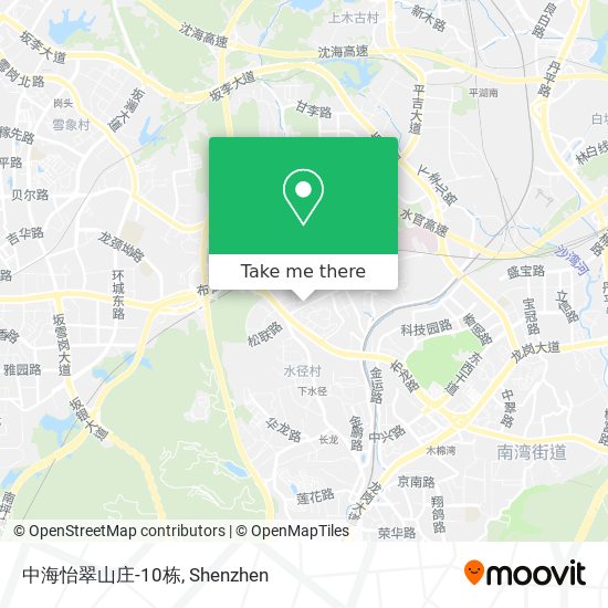 中海怡翠山庄-10栋 map