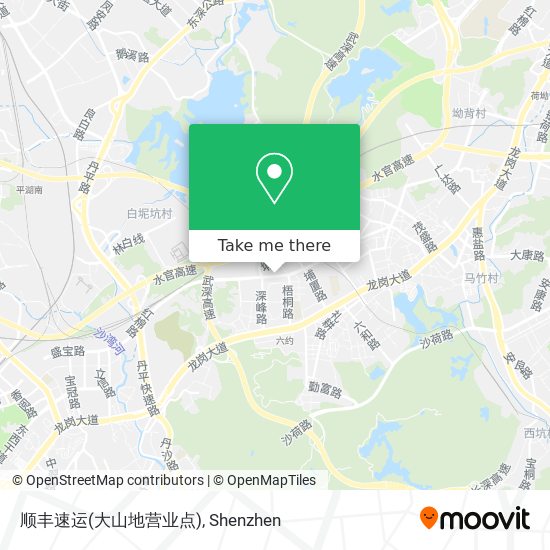 顺丰速运(大山地营业点) map