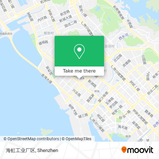 海虹工业厂区 map